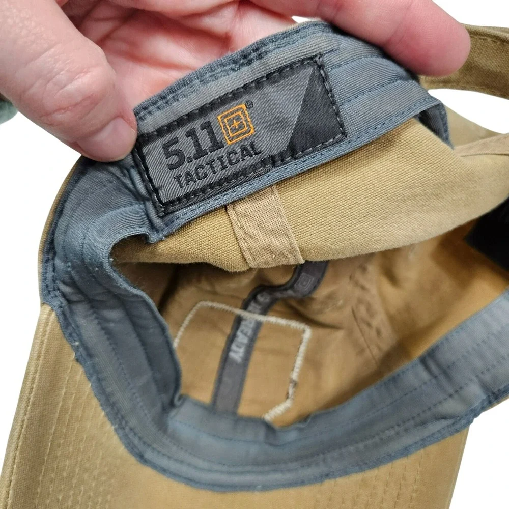 5.11 Tactical Hat Tan‎ Adjustable Baseball Cap Fastenal Logo